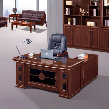 1600mm executive office desk with ample workspace and built-in storage for a professional work environment