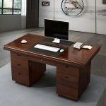 1200mm executive office desk with a spacious surface, sleek design, and sturdy construction for a professional workspace.