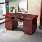 Executive Office Desk 1200mm with spacious work surface, built-in storage, and modern design