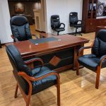 1.4-meter Executive Work Table with sleek design, providing ample workspace for professionals in modern office environments.