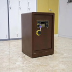 50 Kg fire-resistant office safe designed to protect documents and valuables from fire damage.