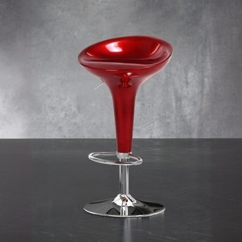 Modern height-adjustable bar chair with sleek design and ergonomic features for comfort in bars or high counters.