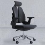 A comfort support office chair with ergonomic design, adjustable features, and cushioned seating for all-day comfort.