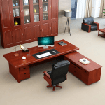 1600mm corporate office desk with spacious surface and modern design for a professional workspace.