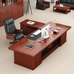 1600mm corporate office desk with spacious surface and modern design for a professional workspace.