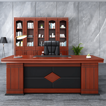 1600mm corporate office desk with spacious surface and modern design for a professional workspace.