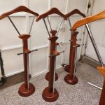 A sleek Mahogany Executive Office Hanger showcasing high-end craftsmanship and elegant design for a sophisticated workspace.