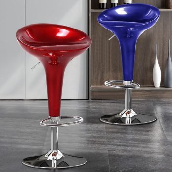 Adjustable swivel barstools B56J2 with sleek design, comfortable seating, and height adjustability for versatile use in kitchens or bars.