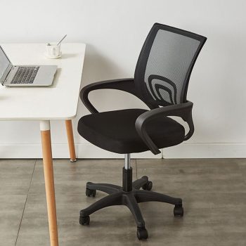 Clerical Mesh Office Chair with ergonomic design and breathable mesh back for all-day comfort.