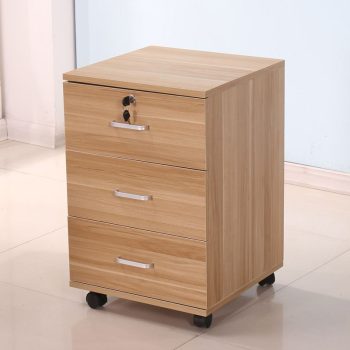 Rolling File Drawer System with multiple drawers for organizing documents, featuring smooth mobility and a compact design.