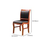 Wooden Visitor’s Office Chair - Image 7