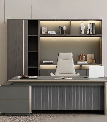 A premium 1800mm office desk for executives, featuring a spacious work surface, sleek design, and high-quality materials for a sophisticated workspace.