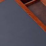 A sleek 1400mm contemporary executive office desk with a spacious work surface, modern design, and high-quality materials for a professional workspace.