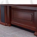 A sleek 1400mm contemporary executive office desk with a spacious work surface, modern design, and high-quality materials for a professional workspace.
