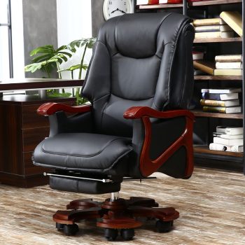A luxurious director's office chair with premium upholstery, adjustable features, and ergonomic design for ultimate comfort and support.