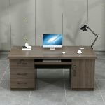 A sleek 1400mm Executive Office Desk with a modern design, spacious work surface, and sturdy build, perfect for professional office spaces.