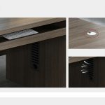 A sleek 1400mm Executive Office Desk with a modern design, spacious work surface, and sturdy build, perfect for professional office spaces.