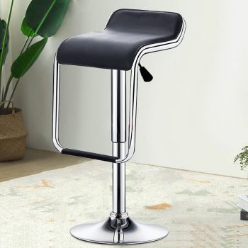 Modern Leather Swivel Barstool with sleek leather upholstery, adjustable height, and a comfortable swivel base for stylish seating at the bar.