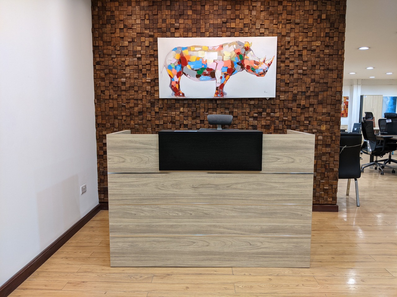 1.2 Meters Office Reception Desk - Primo Shop Furniture Shop in Kenya