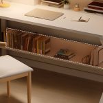 Modern Engineered Wood Computer Desk - Image 2