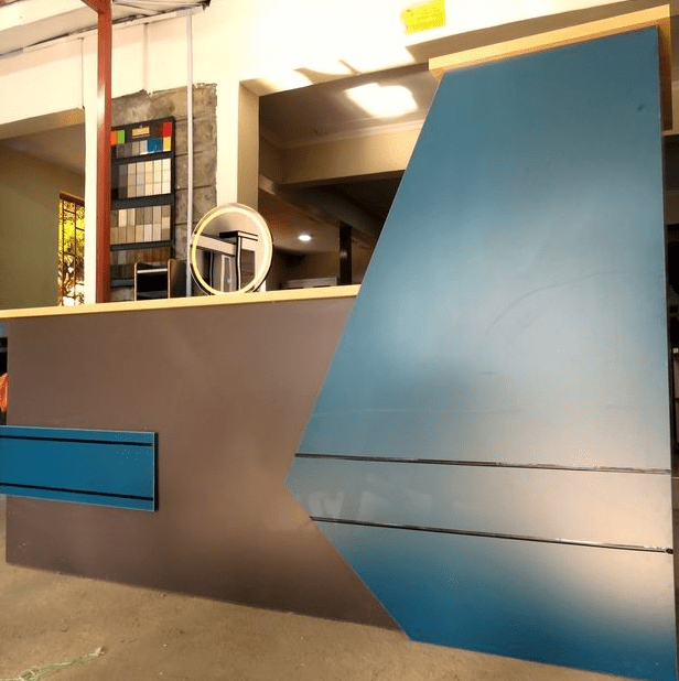 2.4 Meters Office Reception Desk - Primo Shop Furniture Shop in Kenya